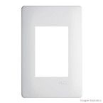 Placa 4x2 3 módulos Habitat Fame