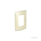 Placa 4x2 3 postos Nereya 663254 quinoa gloss Pial