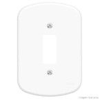 Placa 4x2 F1 Blanc Fame