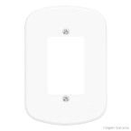 Placa 4x2 F3P Blanc 1369 Fame