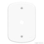 Placa 4x2 F6 Blanc Fame