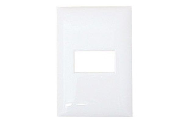 Placa 4x2 para 1 Módulo Thesi Up Branco