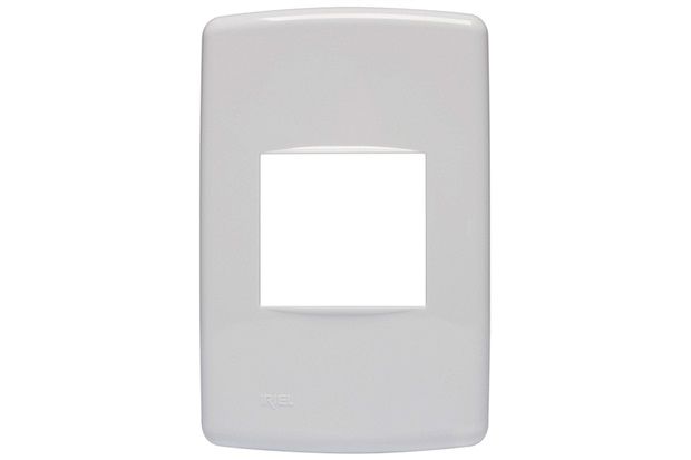 Placa 4x2 para 2 Módulos Duale Up Branco