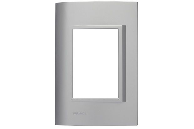 Placa 4x2 para 3 Módulos Alumínio Vivace