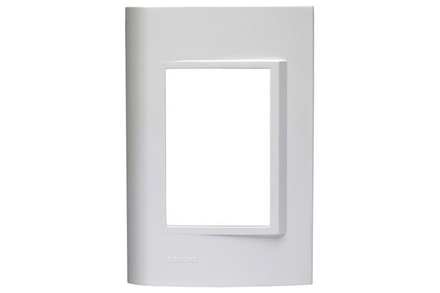 Placa 4x2 para 3 Módulos Branca Vivace