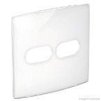 Placa 4x4 1 1 posto horizontal sugar gloss Nereya Pial