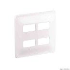 Placa 4x4 2 2 postos separados Zeffia Pial