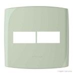 Placa 4x4 2 módulos cheiro verde Bliss Alumbra