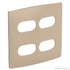 Placa 4x4 2 postos 2 postos separados gengibre Nereya Pial