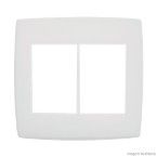 Placa 4x4 3 3 Postos branco Pialplus Pial