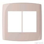 Placa 4x4 6 módulos pêssego rosado Bliss Alumbra