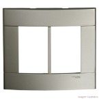 Placa 4x4 6 postos Decor Prime Schneider