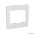 Placa 4X4 6 postos Gamma silver Schneider