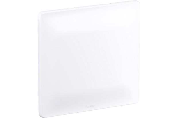 Placa 4x4 Cega Zeffia Branco