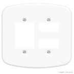 Placa 4x4 F32D Blanc Fame