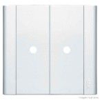 Placa 4x4 para saída de fio Modulare Fame