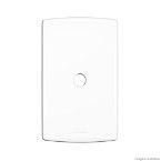 Placa Bianco Pró 4X2 saída de fio com suporte branca Alumbra