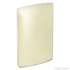 Placa cega 4X2 quinoa gloss Nereya Pial