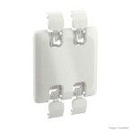 Placa cega 4X4 branco Zuli Lorenzetti