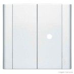 Placa cega 4x4 para saída de fio Modulare Fame