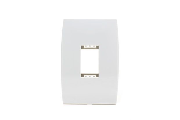 Placa com Suporte 1 Módulo Vertical 4 X 2 Ref: 5 Tg 99022