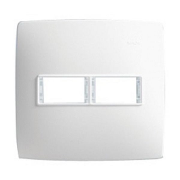 Placa com Suporte 4x4 2 Módulo(s) Branco S30 Simon