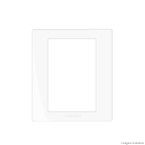 Placa e caixa de sobrepor para 3 módulos Pro branca Alumbra