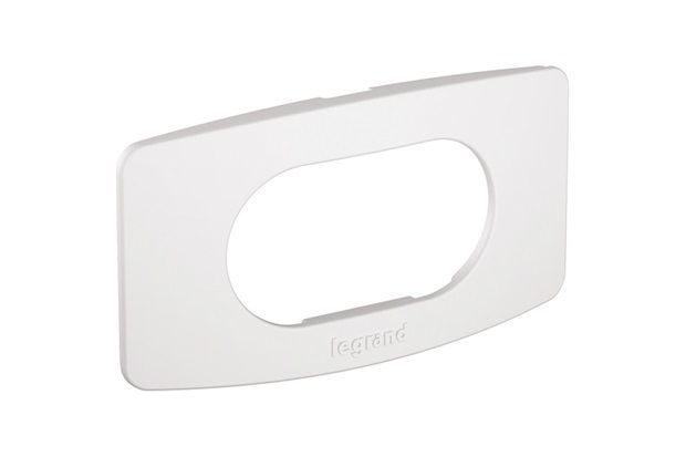 Placa E Suporte 1 Posto para Móveis Nereya Branco