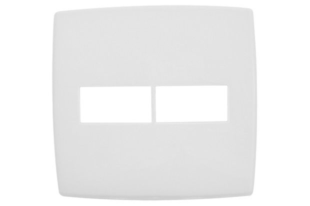 Placa para 1 1 Postos 4x4 Pialplus Branca