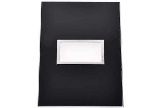 Placa para 1 Posto Arteor Mirror Black 4x2