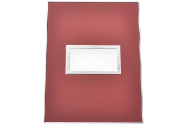 Placa para 1 Posto Arteor Mirror Red 4x2