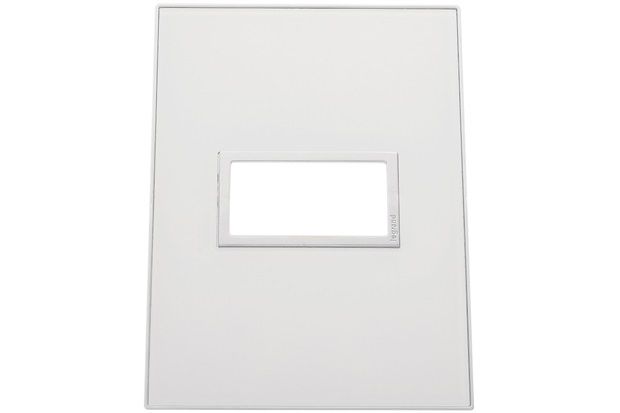 Placa para 1 Posto Arteor Mirror White 4x2