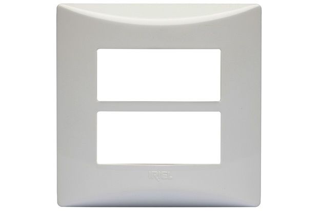 Placa para 2 Módulos Separados Suporte Sistema Brava