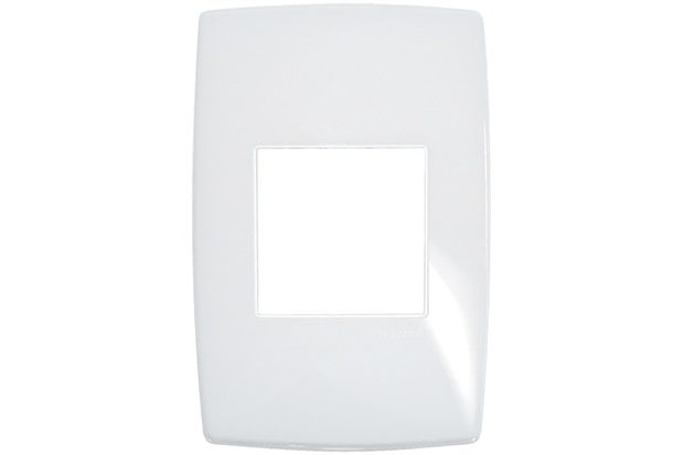 Placa para 2 Postos Adjacentes Gloss 4x2