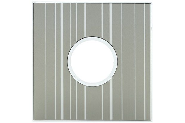 Placa para 2 Postos Redonda Arteor Formal 4x4