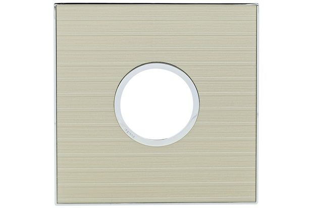 Placa para 2 Postos Redonda Arteor Mirror Casual 4x4