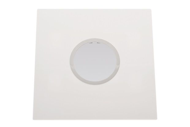 Placa para 2 Postos Redonda Arteor White 4x4