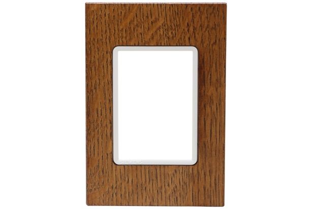 Placa para 3 Módulos 4x2 Nogal Nature Delta Luxo 5tg9 851 5pa11