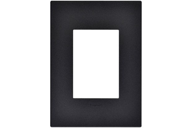 Placa para 3 Postos Arteor Grafite 4x2