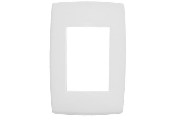 Placa para 3 Postos Gloss 4x2