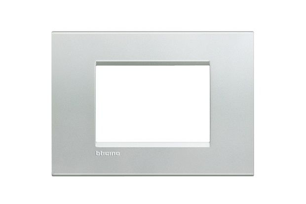 Placa para 3 Postos Quadrado 4x2 Argento