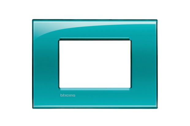 Placa para 3 Postos Quadrado 4x2 Verde