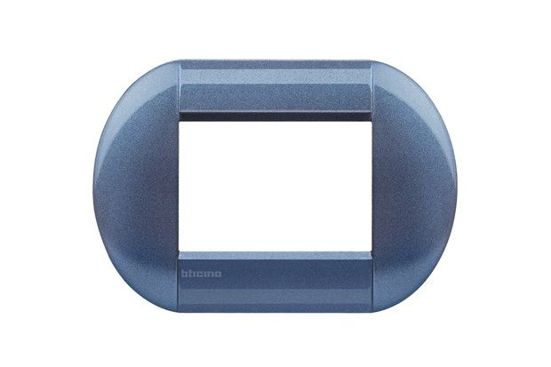 Placa para 3 Postos Redondo 4x2 Grape