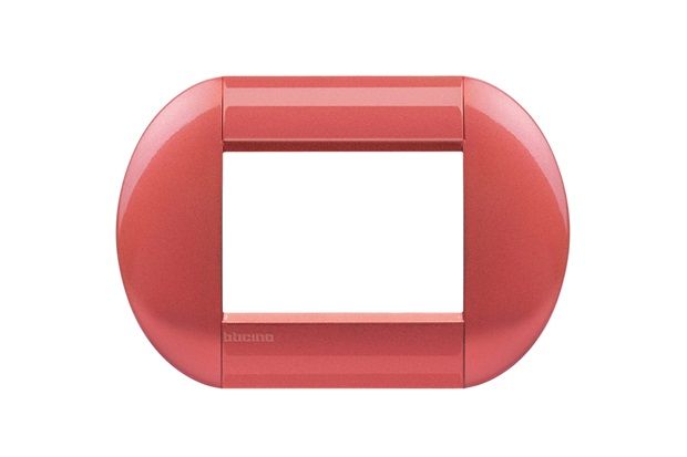 Placa para 3 Postos Redondo 4x2 Sunset