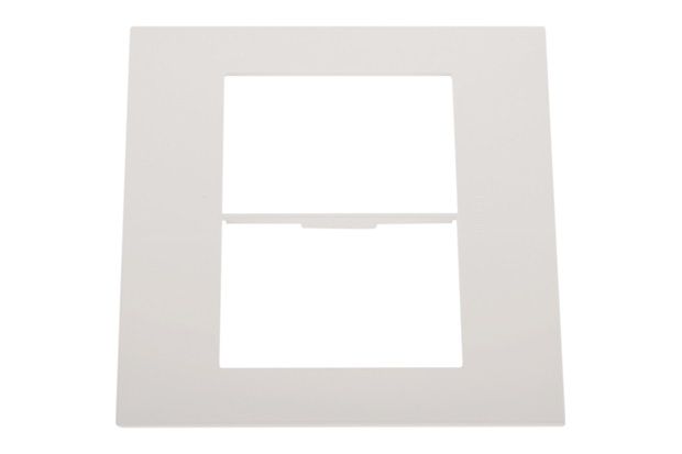 Placa para 3 Postos Separados Arteor White 4x4