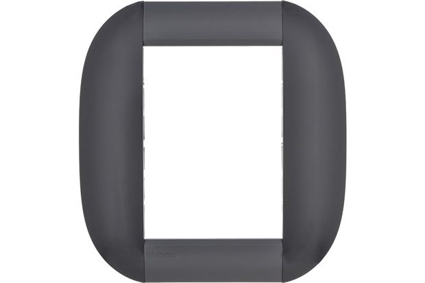 Placa para 6 Postos Redondo 4x4 Smoking