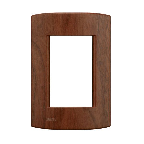 Placa sem Suporte 4x2 Imbuia Talari Siemens