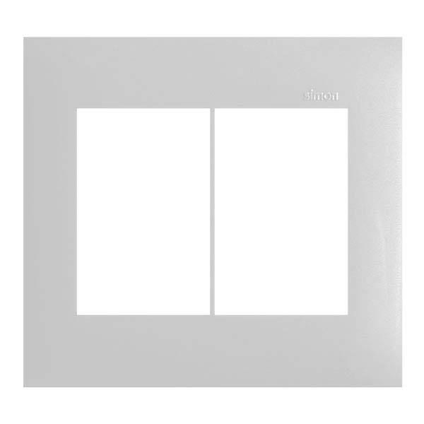 Placa sem Suporte 4x4 6 Módulo(s) Branco S35 Simon