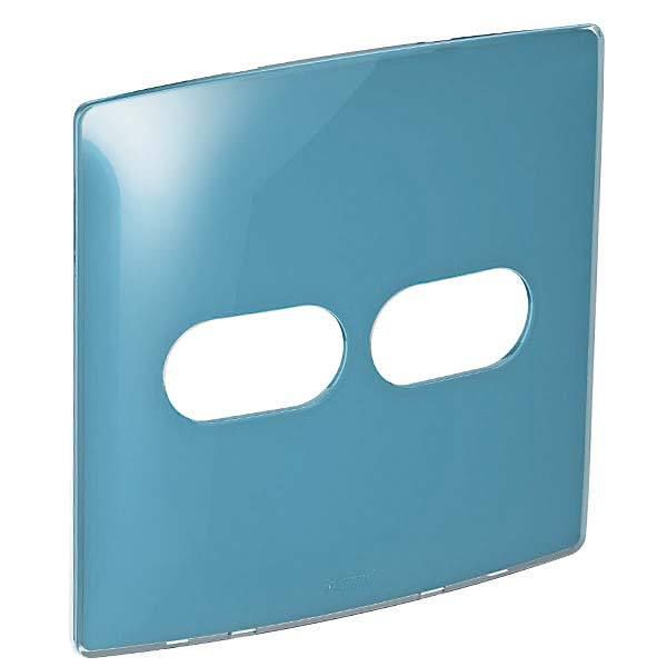 Placa sem Suporte 4x4 Azul Nereya Pial Legrand