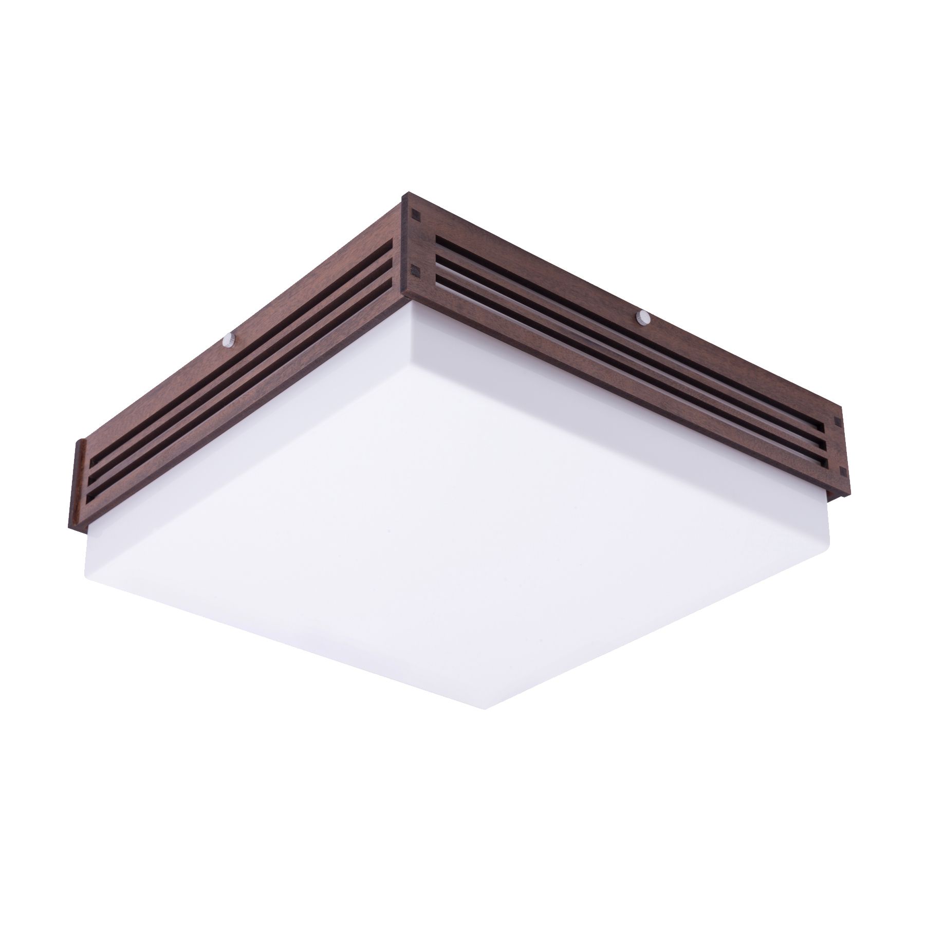 Plafon Clarat M Quadrado MDF Marrom Bivolt Inspire